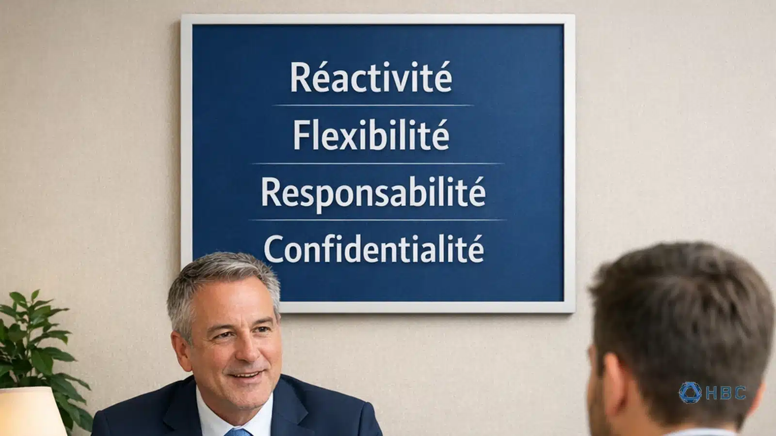 Conseiller HBC Group en rendez-vous avec un client pour choisir la structure de sa société au Luxembourg