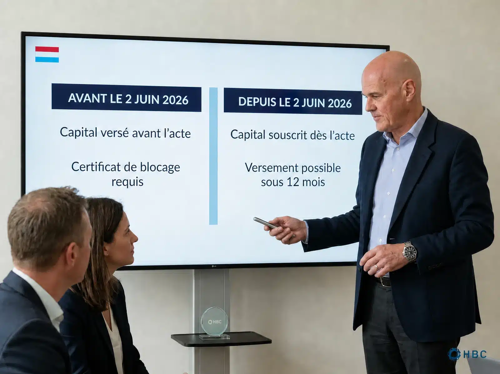 Comparaison avant et après la réforme du 2 juin 2026 sur la libération du capital social