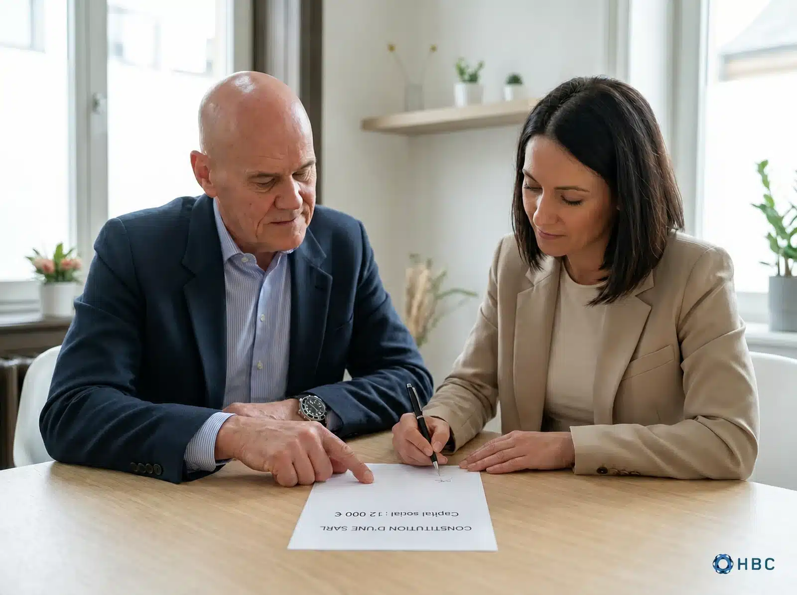 Signature des statuts d'une SARL au Luxembourg avec libération différée du capital