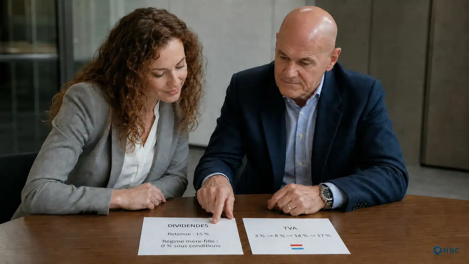 Retenue à la source sur les dividendes et taux de TVA applicables au Luxembourg